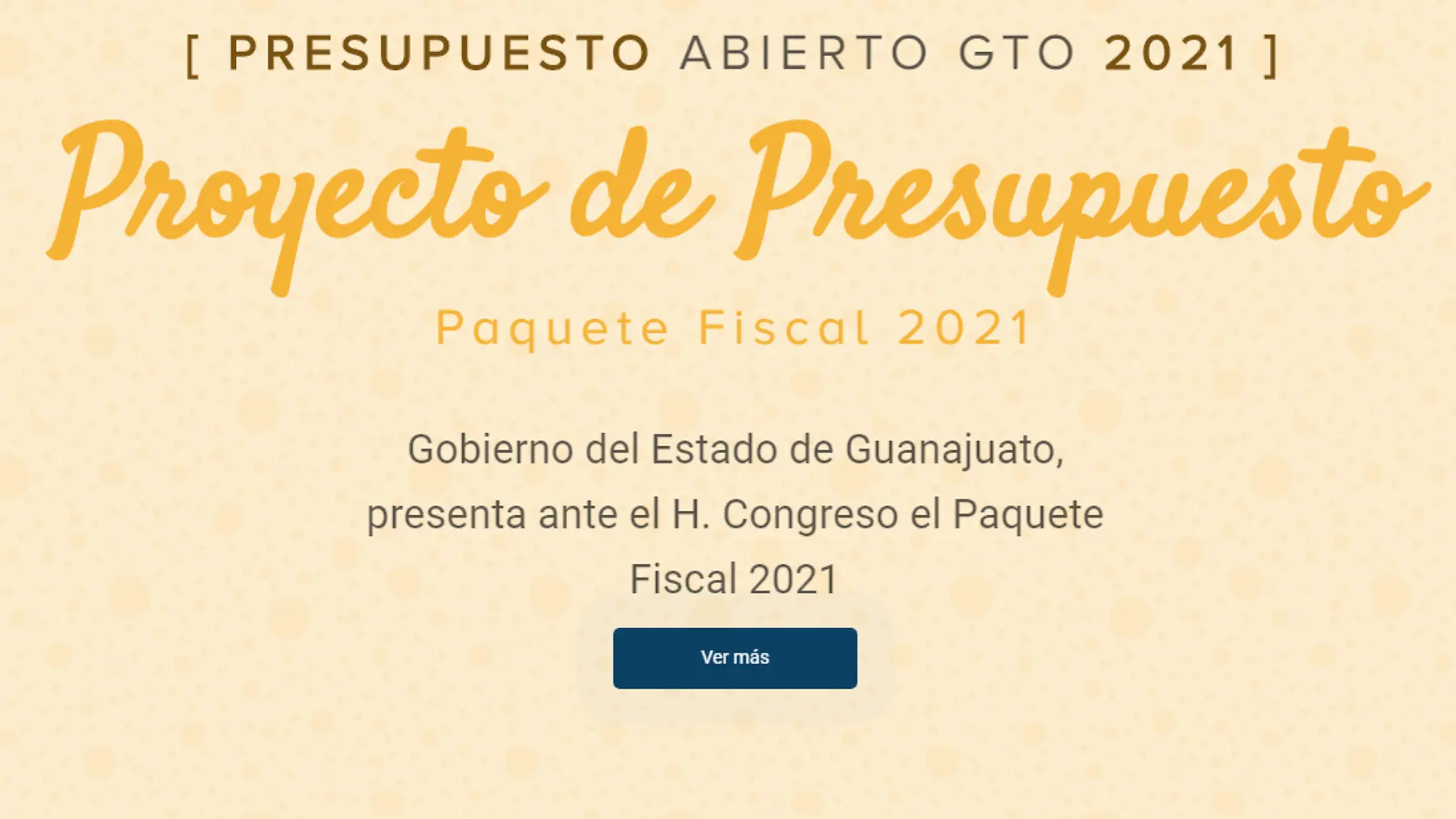 presupuesto guanajuato